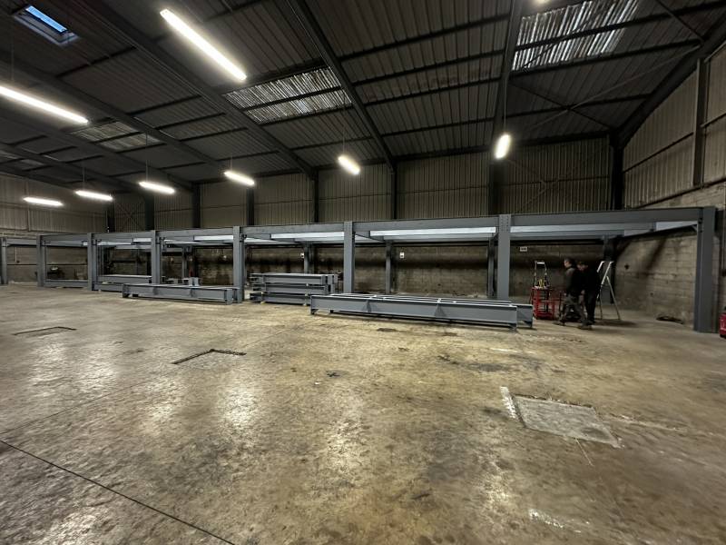 Réalisation d'une Mezzanine en Acier à Pacy-sur-Eure, près d'Évreux